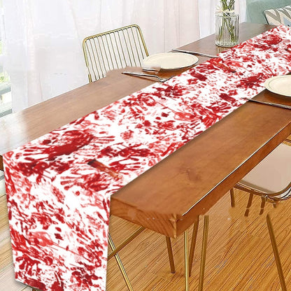 Bloody Handprint Tablecloth – Halloween Party Decor