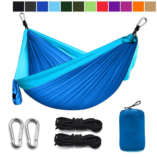 Ultralight Outdoor Camping Nylon Hammock – Double/Single
