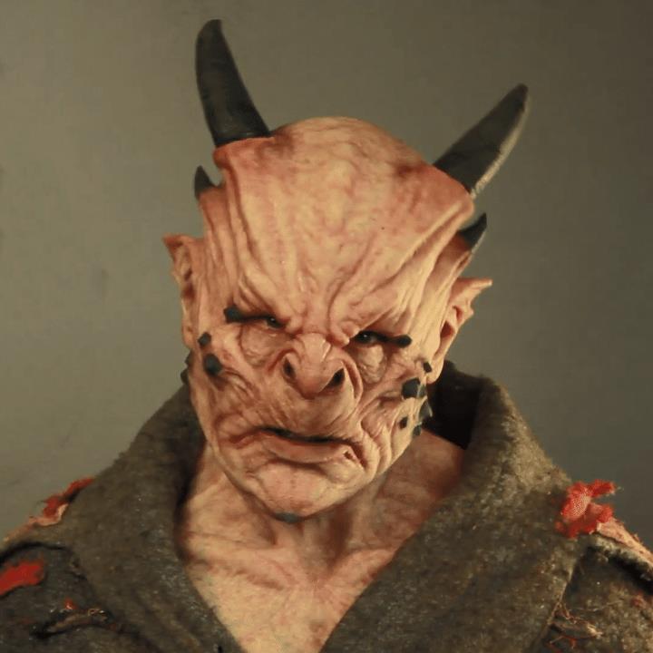 Halloween Warcraft Horns Mask – Scary & Cool