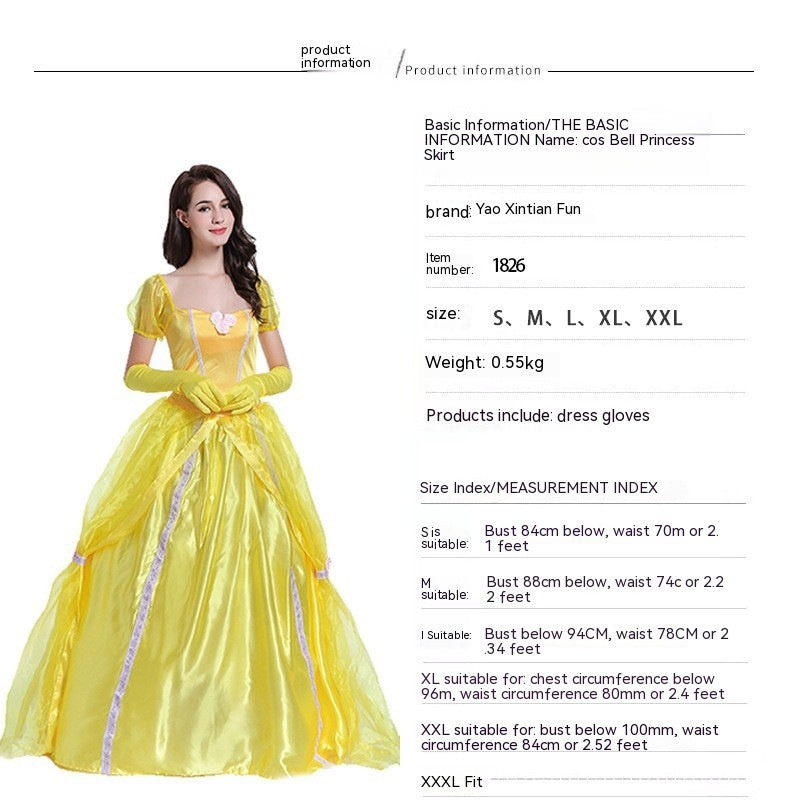 Halloween Princess Dress for Stage & Party