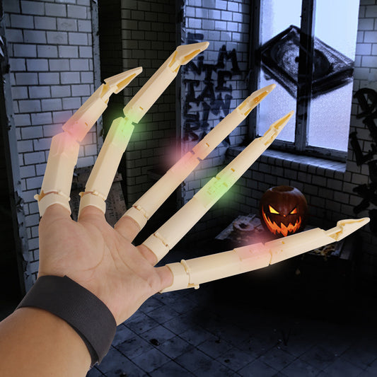 Halloween Glow Finger Claw – Party Prop Accessory