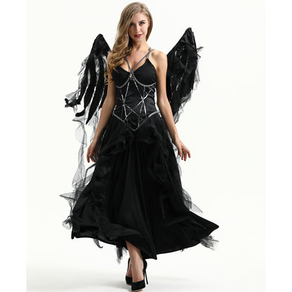 Halloween Demon Dark Angel Costume for Women