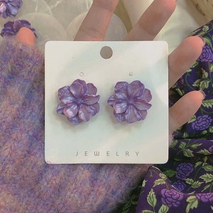 All-match Ear Studs Personalized Temperament Earrings Niche High Sense