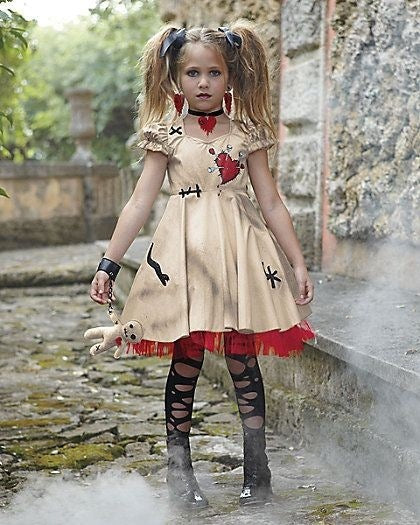 Kids Halloween Princess Costume Dress – Short Sleeve