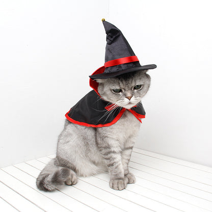 Halloween Pet Cloak – Warm & Cozy Fleece Costume