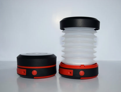 Solar Collapsible Camping Lantern with Power Bank