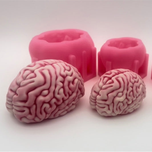 Halloween Skull Cake Mold – Brain Flower Design