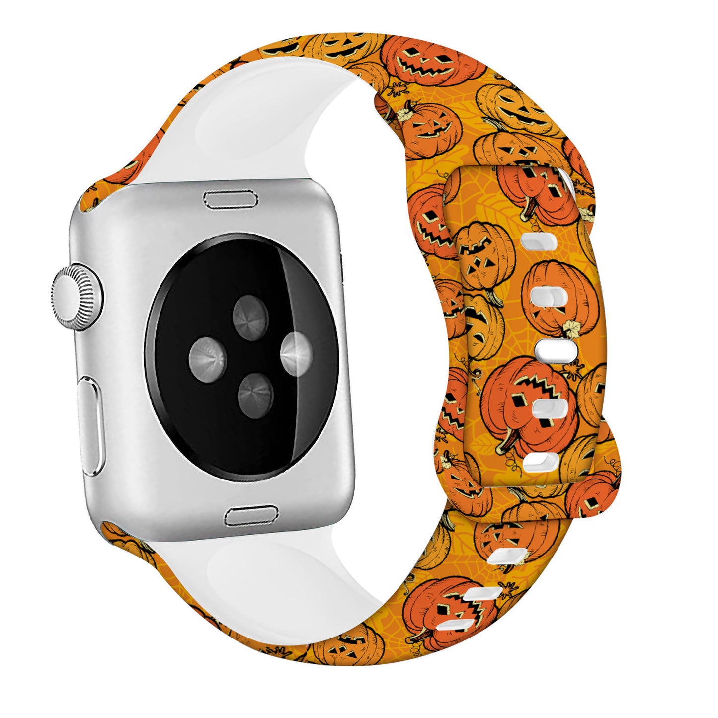Halloween Silicone Watch Strap – Compatible with Apple Watch