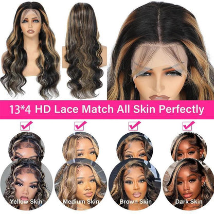13x4 Lace Front Body Wave Wig