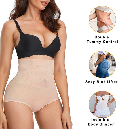 Tummy Control Shapewear High Waist Body Shaper Slimming Butt Lifter