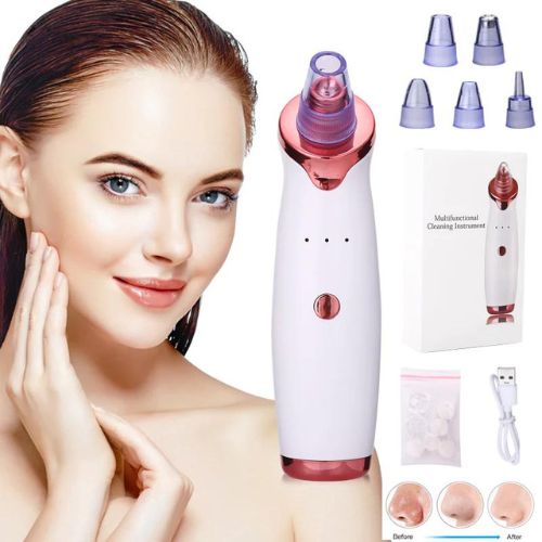 Blackhead Remover Vacuum Suction Pore Cleaner Facial Acne Cleaning Tool