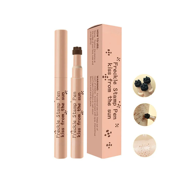 Waterproof Freckle Pen Natural Fake Freckles Makeup 4 Shade Felt Tip
