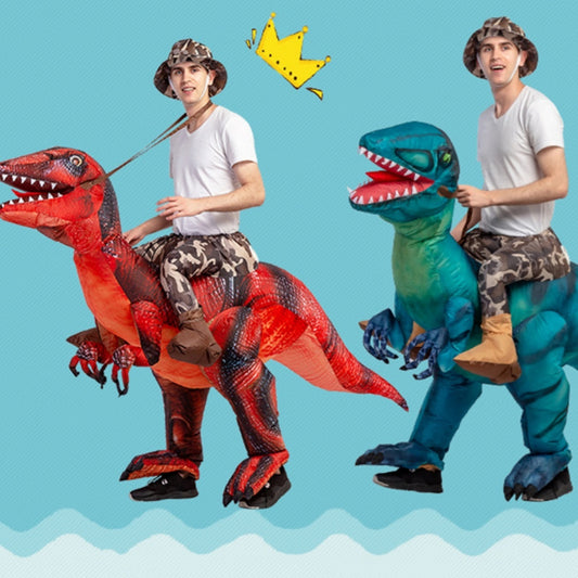 Funny Dinosaur Costume – Halloween Inflatable Suit