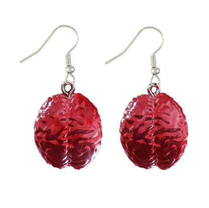 Halloween Resin Heart Necklace – Creative Women’s Jewelry