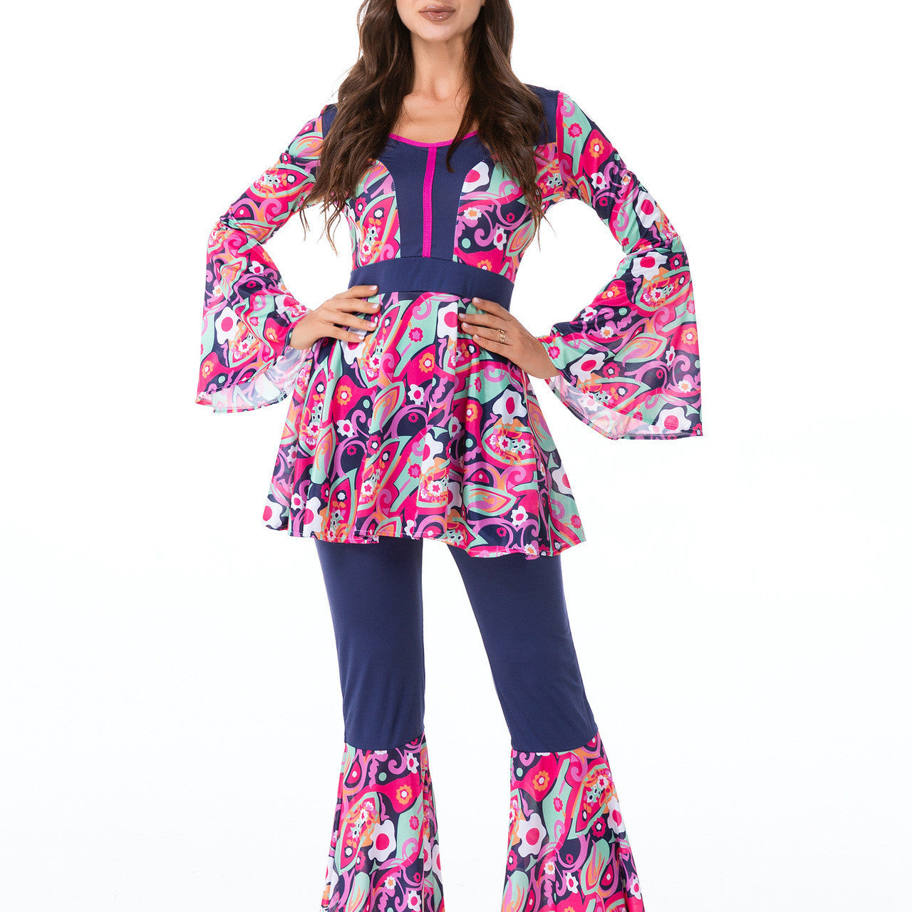 Halloween Retro Disco Couple Costume – Fun & Stylish