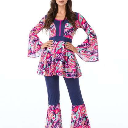 Halloween Retro Disco Couple Costume – Fun & Stylish