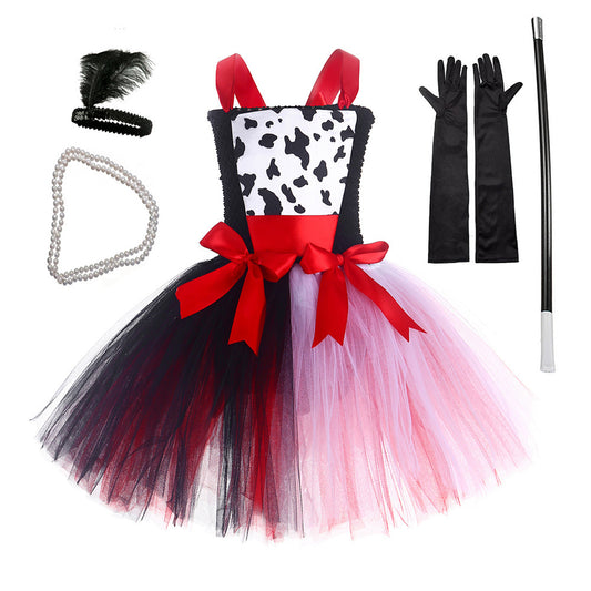 Girls' Halloween Princess Ball Dress