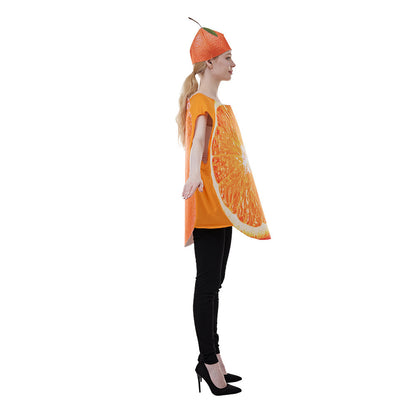 Halloween Orange Fruit Slice Costume