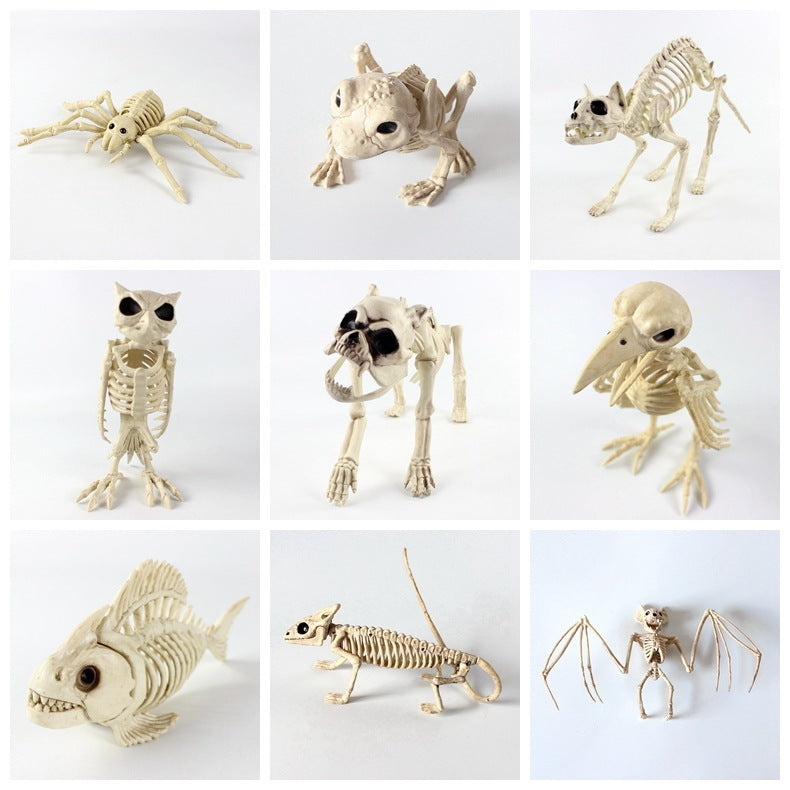 Halloween Animal Skeleton Decoration – Spooky Props