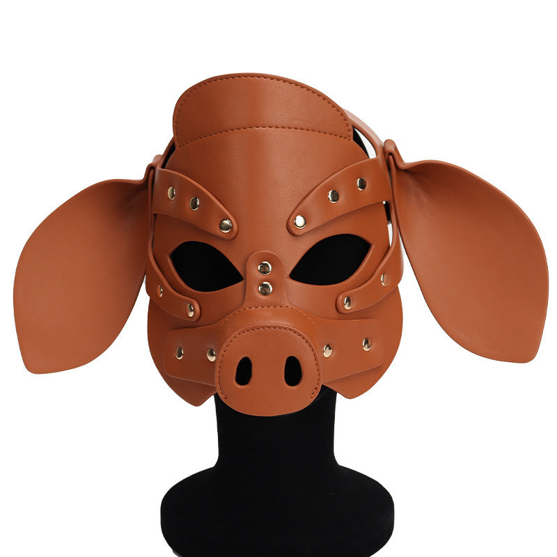 Adult Pig Head Mask – Role Play Fun Accessory