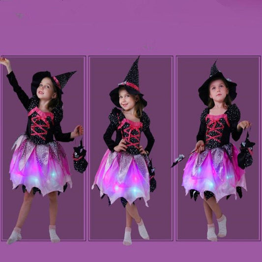 Baby Girls Halloween Witch Costume – Kids Cosplay