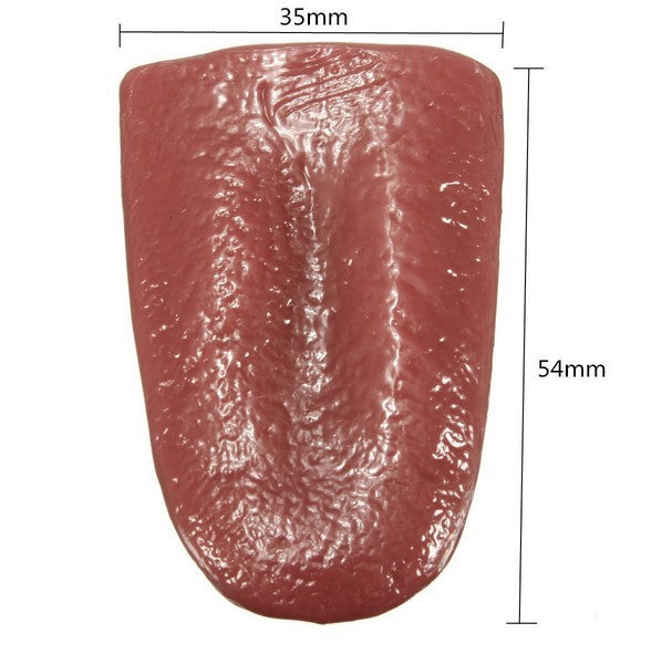 Halloween Fake Tongue Prop – Realistic Steel Needle Trick