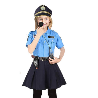 Kids Police Officer Halloween Costume