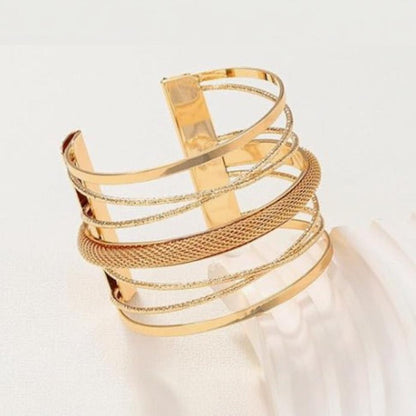 Metal Exaggerated Bracelet Punk Hip Hop Creative