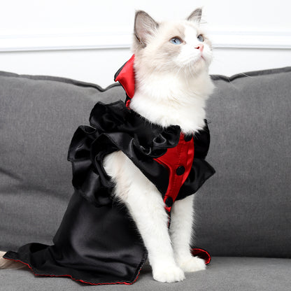 Cat Halloween Vampire Costume – Pet Outfit