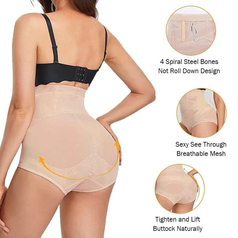 Tummy Control Shapewear High Waist Body Shaper Slimming Butt Lifter