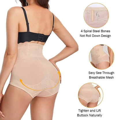 Tummy Control Shapewear High Waist Body Shaper Slimming Butt Lifter