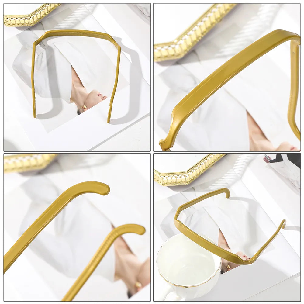 Invisible Hair Headband Square Design Stylish Hair Band Fashion Accessory