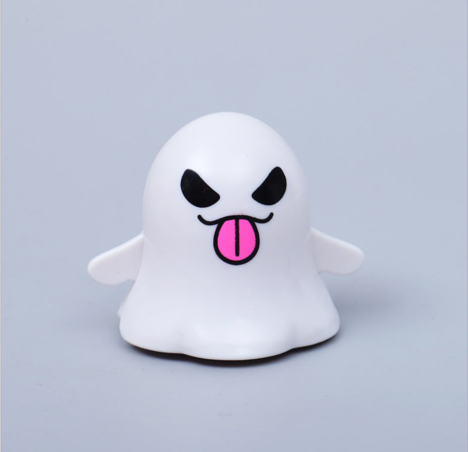 Halloween LED Pumpkin Candle – Tabletop Decor