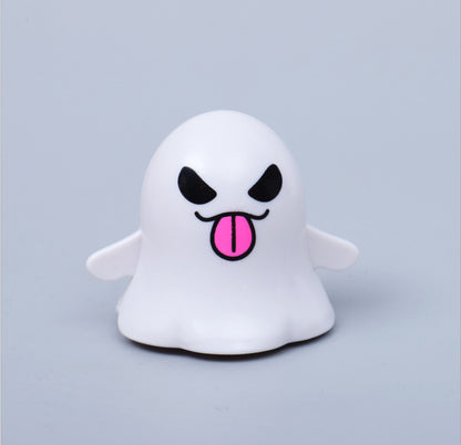 Halloween LED Pumpkin Candle – Tabletop Decor