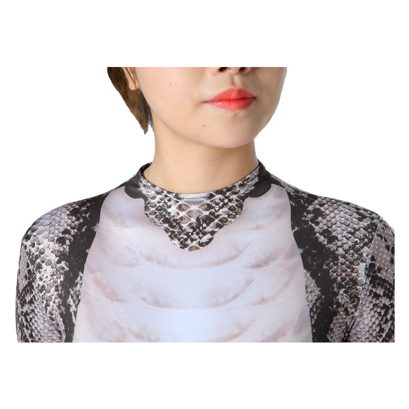 Green Python Halloween Bodysuit – Adults & Kids