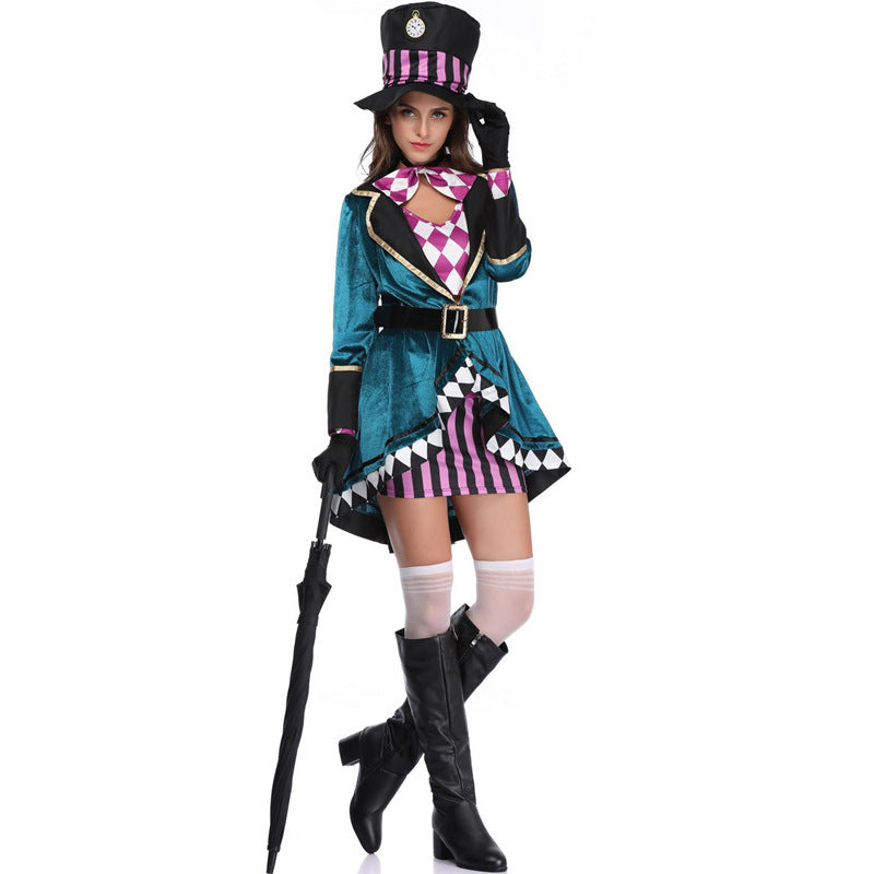 Halloween Female Mage Costume – Hat & Outfit Set