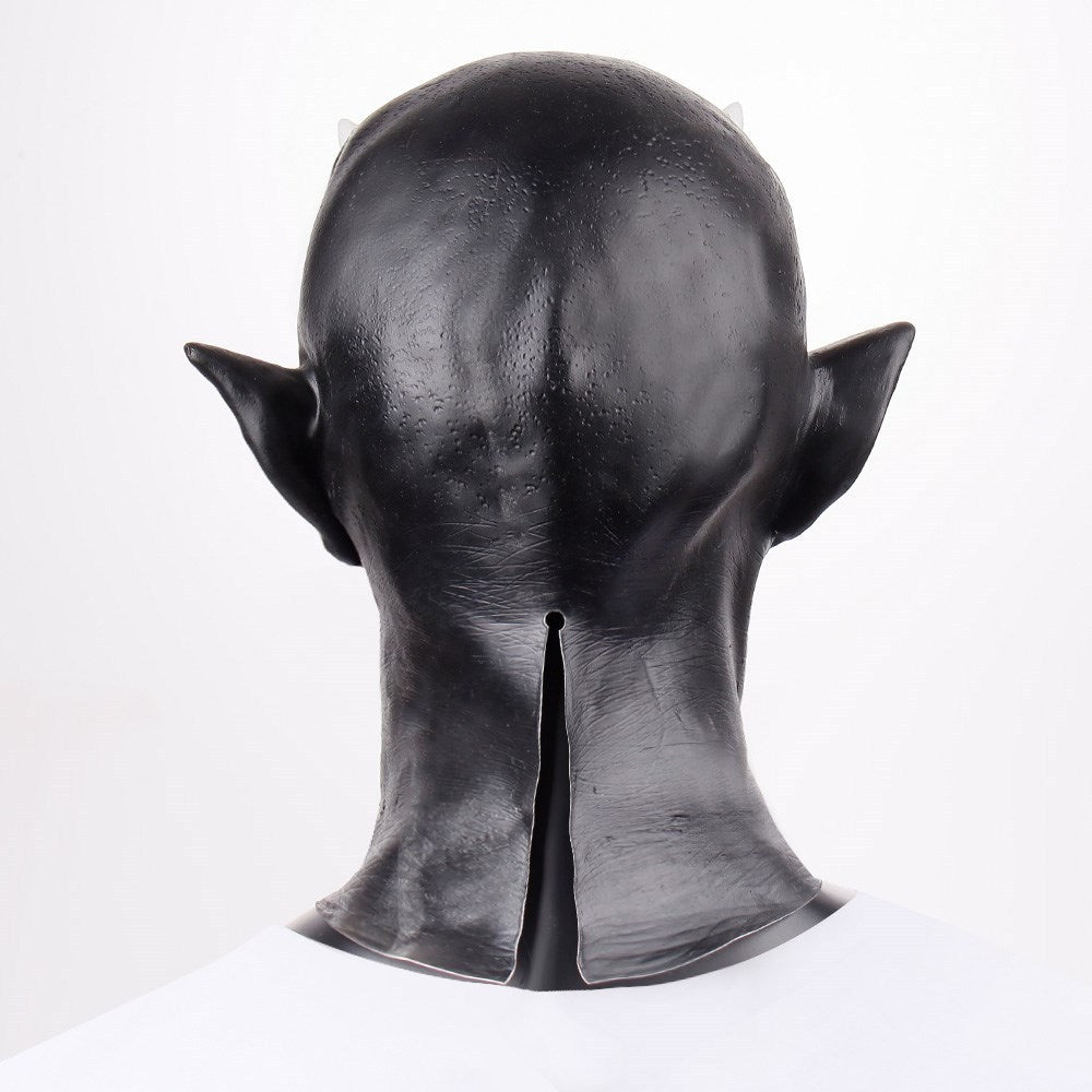 Horned Demon Latex Halloween Mask
