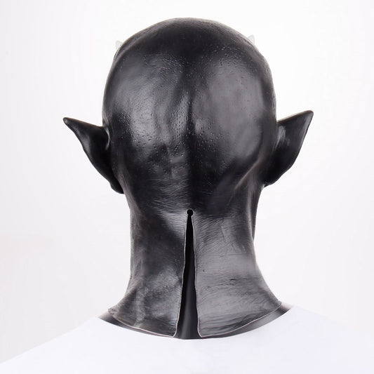 Horned Demon Latex Halloween Mask