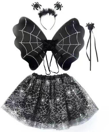 Halloween Kids Party Costume – Fun 4-Piece Set