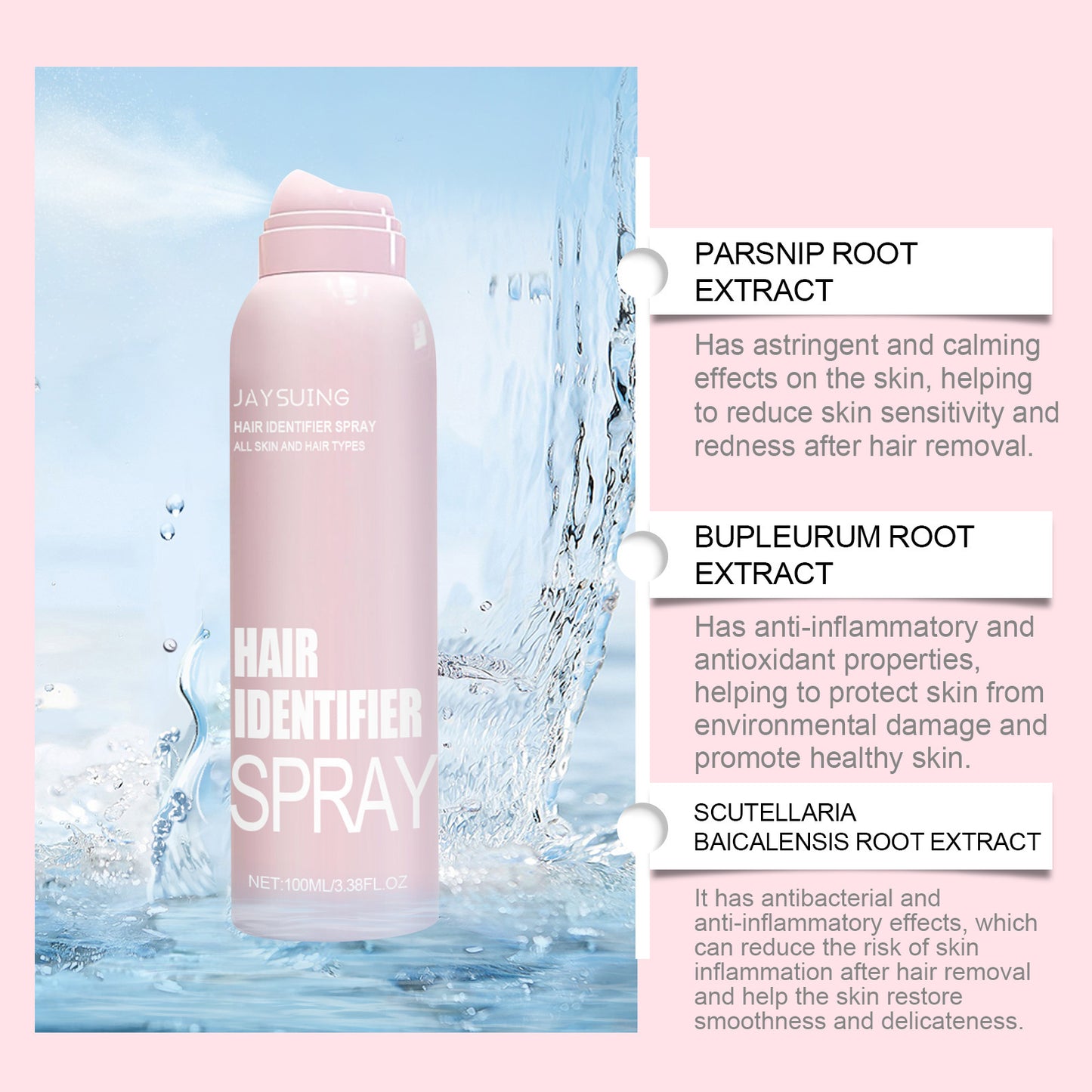 Moisturizing Face Shaving Spray – 100ml