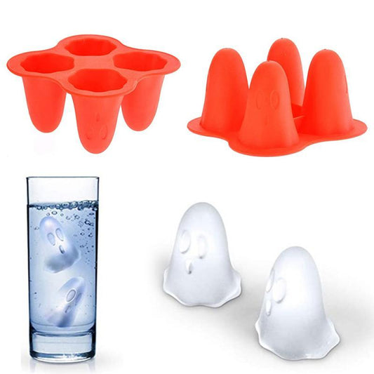 Halloween Ghost Ice Cube Tray Mold