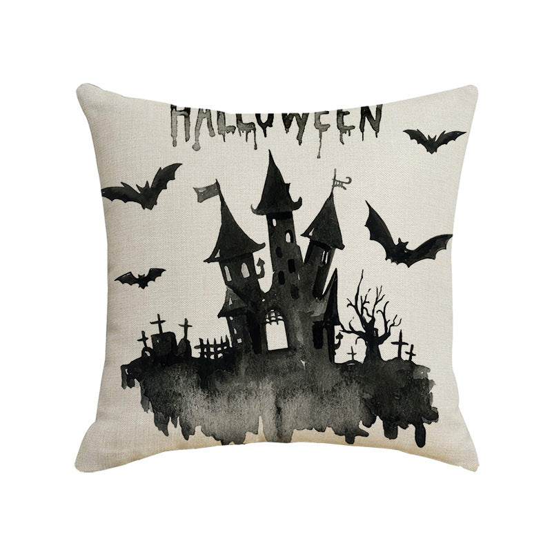 Halloween Digital Print Decorative Pillow
