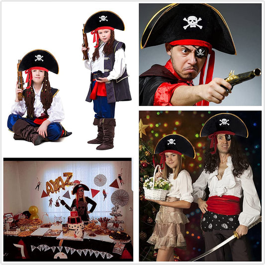Pirate Skull Hat – Halloween & Party Cosplay