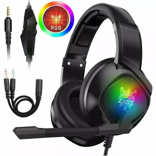 RGB Gaming Headset for Xbox One & PS4 with Mic