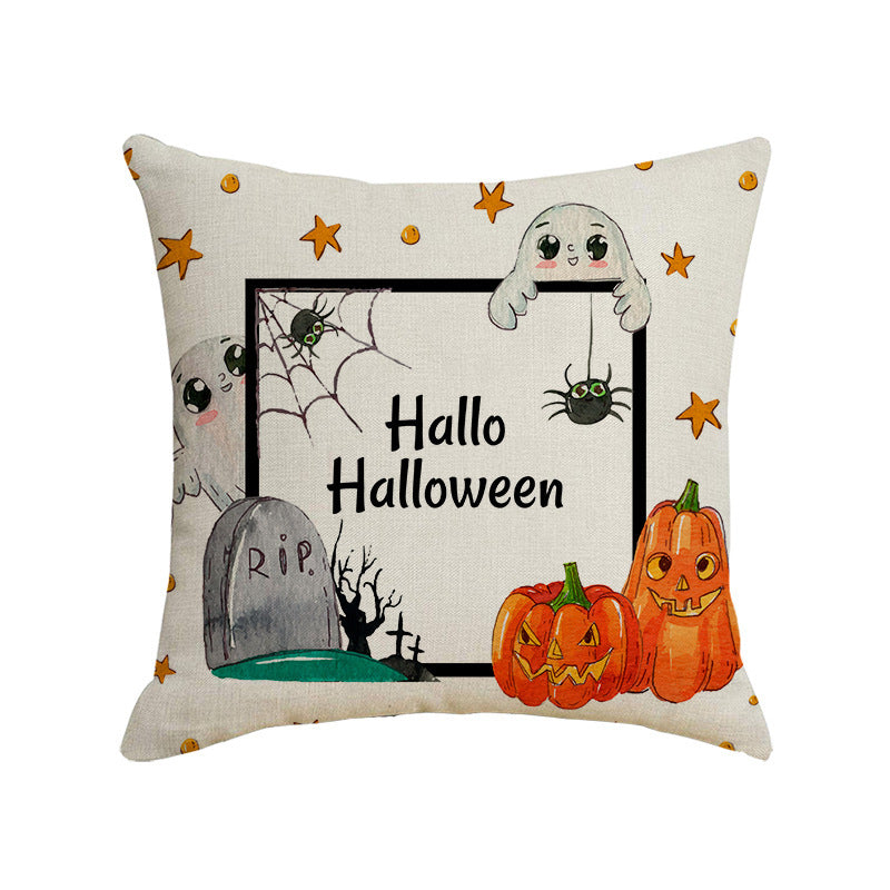 Halloween Digital Print Decorative Pillow