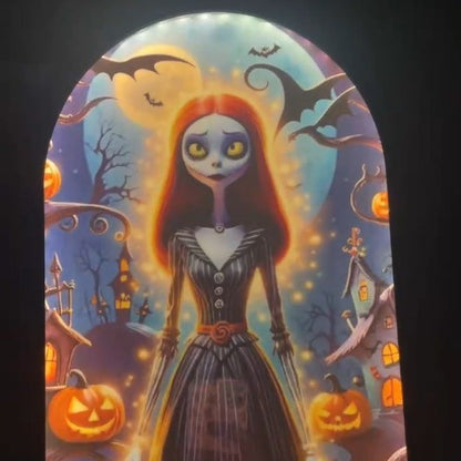 Halloween Ghost Holographic Mirror Decoration