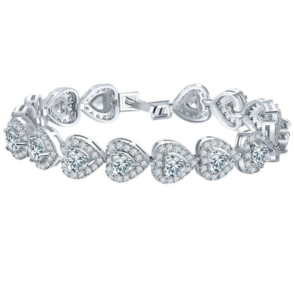 Women's Simple Fashion Hollowed-out Rhinestone Zircon Bracelet