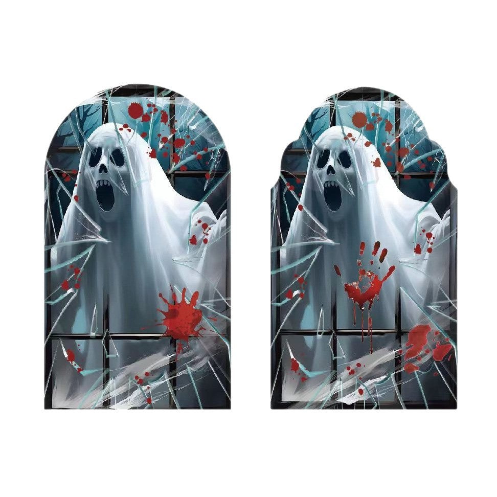 Halloween Ghost Holographic Mirror Decoration