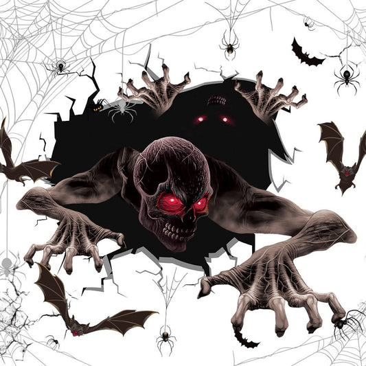 Halloween Horror Wall Stickers – Spooky Props