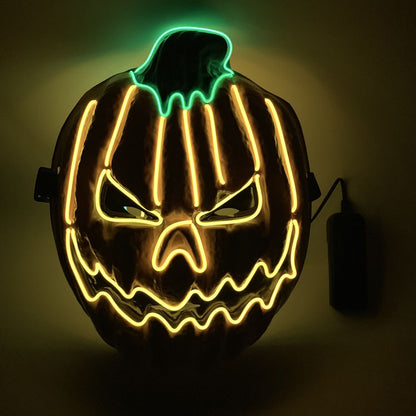 Halloween LED Mask – Luminous Flashing Light Up